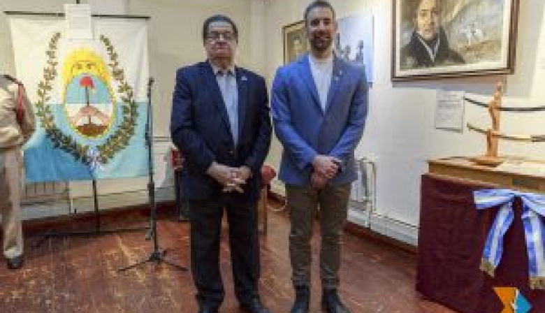 La Legislatura acompañó la apertura de la tradicional exposición sanmartiniana en Casa Beban