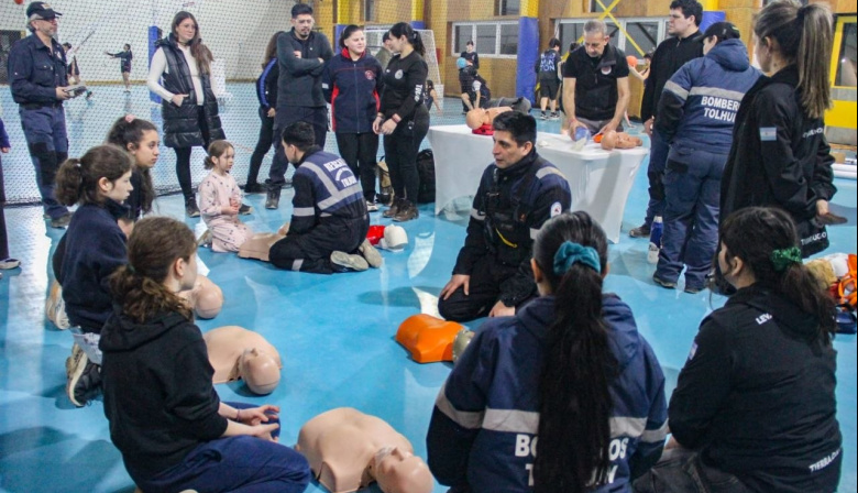 Más de 80 peresonas participaron de una capacitación en RCP y Primeros Auxilios