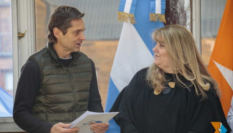 Urquiza y Sciurano encabezaron el reconocimiento de las jornadas de capacitación contra la trata