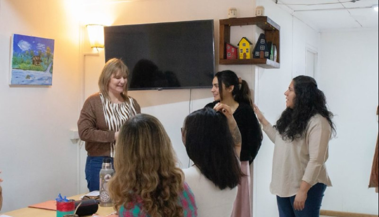 La ministra Di Giglio recorrió instituciones que colaboran con el sistema de salud