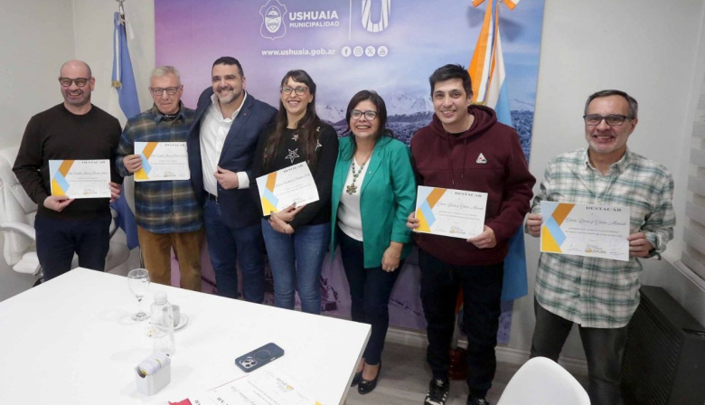 Vuoto recibió a los pilotos ushuaienses que participaron del Gran Premio de la Hermandad