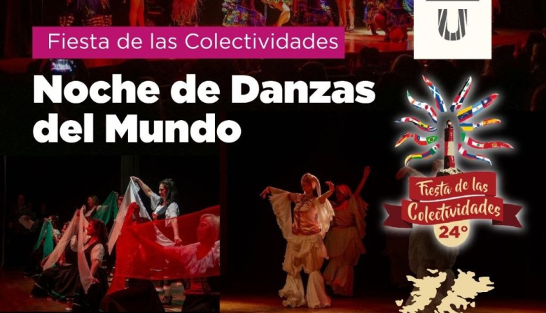 El Municipio realizará la "Noche de Danzas del Mundo" este jueves 3 en la Casa de la Cultura