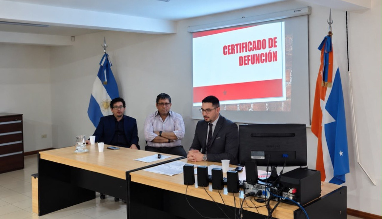 Actuación ante fallecimientos: se realizó la jornada sobre certificación de defunción