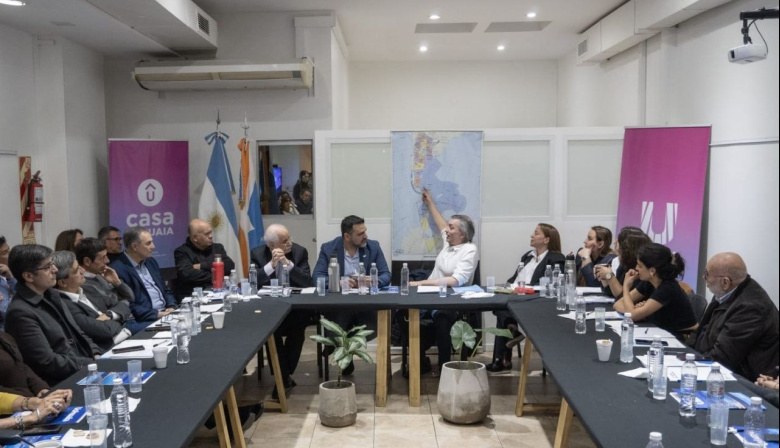 Vuoto se reunió con diputados nacionales para defender la Argentina Bicontinental