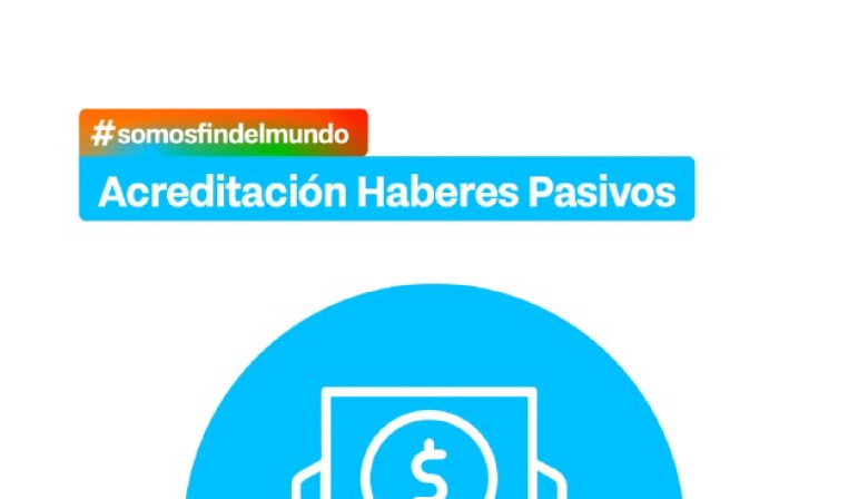 Acreditación de haberes a jubilados y pencionados de La Caja