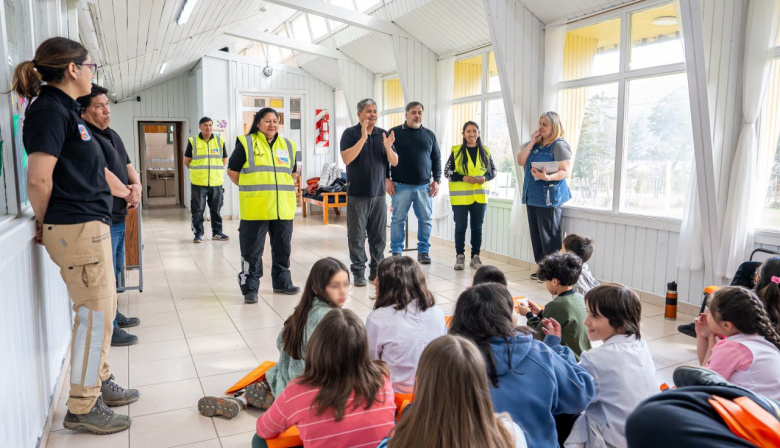 En la Escuela Rural N° 6: Se realizó una jornada de educación vial por el Día del Camino
