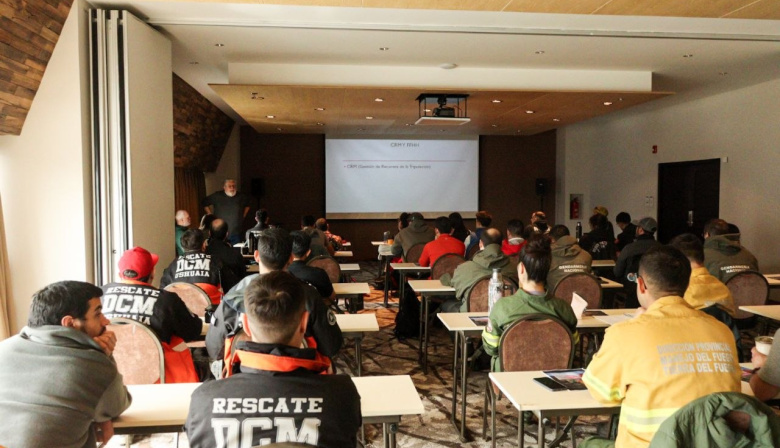 Defensa Civil dijo presente en el Encuentro de Seguridad de Operaciones Helitransportadas