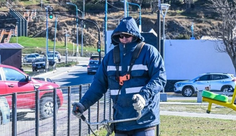 El Municipio pone en valor la ciudad con trabajos de mantenimiento