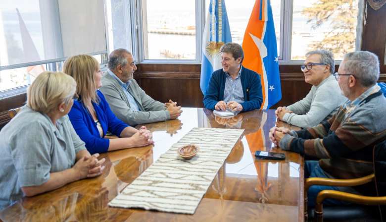 Melella recibió a referentes de la CGT en Casa de Gobierno