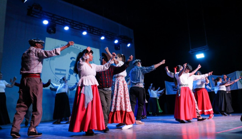 Se realizó el cuarto encuentro de danzas folclóricas argentinas