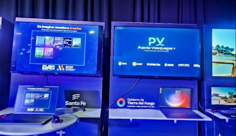 El talento fueguino llegó a la Exposición de Videojuegos Argentina