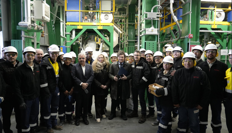 Milei inauguró una nueva planta de litio en Catamarca