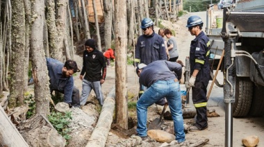 La DPE inició los trabajos de conexión de la red de baja tensión en el barrio La Cima