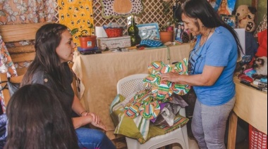 La Secretaría de la Mujer continua con las visitas a emprendedoras para potenciar sus proyectos