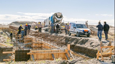 Avanza una gran obra de saneamiento en Río Grande