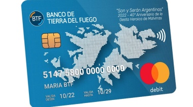 El Banco de Tierra del Fuego renueva sus tarjetas de débito