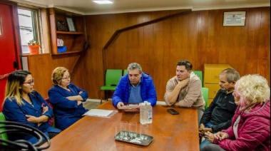 Becerra se reunió con integrantes del Cooperativa Renacer