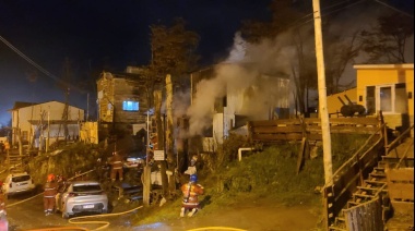 Se incendió una vivienda en el barrio Esperanza