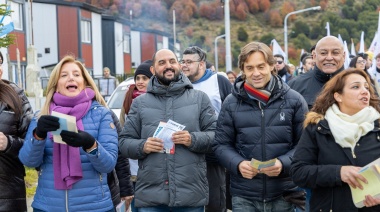 Candidatos de Forja recorren las calles en la recta final hacia las elecciones del próximo 14 de mayo