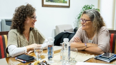 Castiglione se reunió con la subsecretaria de Desarrollo Emprendedor de Nación