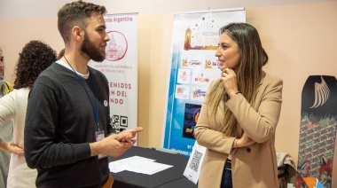 Legisladoras presentes en la Expo Trabajo de Río Grande