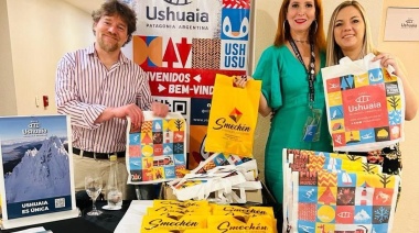 Ushuaia inició su campaña nacional de promoción del invierno 2023