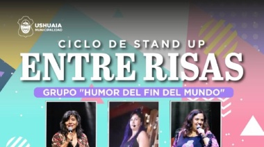 La Municipalidad realizará una nueva jornada del ciclo de stand up "Entre Risas"