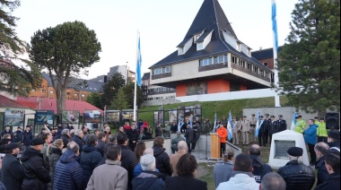 Melella encabezó el acto por el Día de la reafirmación de los derechos argentinos sobre Malvinas