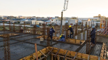 Obras Públicas avanza en la construcción de la nueva Comisaría de Género en Río Grande