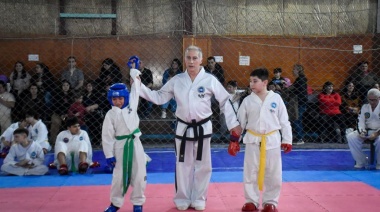 Se realizó una jornada de Taekwondo con el acompañamiento del IMD
