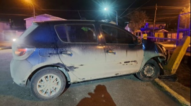 Una persona resultó herida la chocar contra un puente