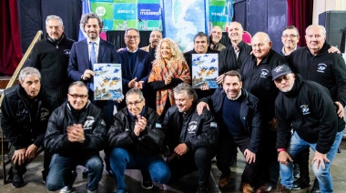 Santiago Cafiero encabezó un homenaje a los veteranos de Malvinas