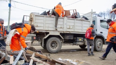 Se realizó jornada de limpieza en sectores del barrio Andorra