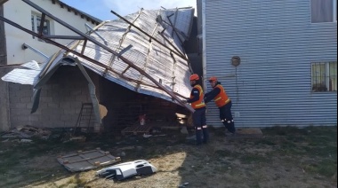 Se reportaron más de 800 pedidos de auxilio por el temporal de viento