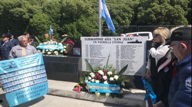 Conmemoraron en Mar del Plata la última zarpada del submarino ARA “San Juan”