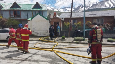 Incendio en un complejo de departamentos