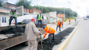 Iniciaron los trabajos de mantenimiento de avenida Magallanes