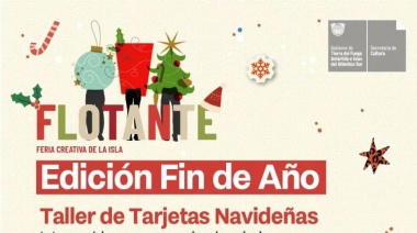 Este viernes y sábado se realizará Flotante-Feria Creativa de la Isla Edición Fin de Año