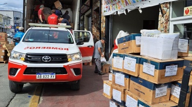Más de tres camiones de donaciones para la Fundación Garrahan