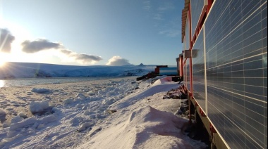 Instalan sistemas de energía solar en la Antártida Argentina