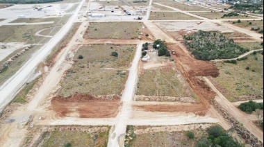 Avanza la obra del parque industrial en Tolhuin