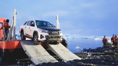 Probarán el comportamiento de una nueva camioneta en la Antártida