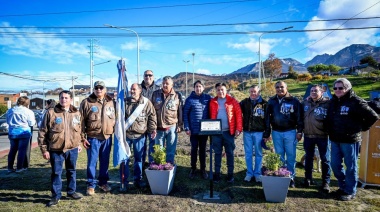 El Municipio acompañó a excombatientes en el Día del Veterano de Guerra Fueguino