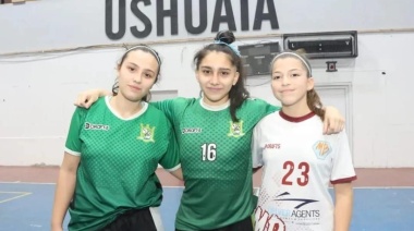 Seis jugadoras de la Escuela Municipal de Ushuaia fueron seleccionadas por Argentinos Juniors