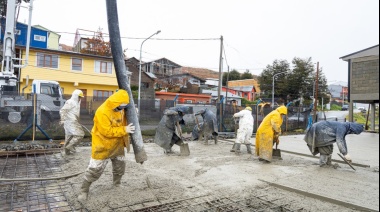 Avanza la obra del Centro de Desarrollo Infantil en Ushuaia