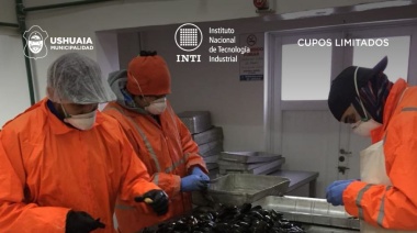 Finaliza el curso sobre procesamiento de productos de mar en Ushuaia