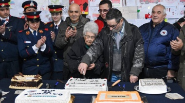 El Municipio de Tolhuin participó del 25º Aniversario del Cuartel de Bomberos
