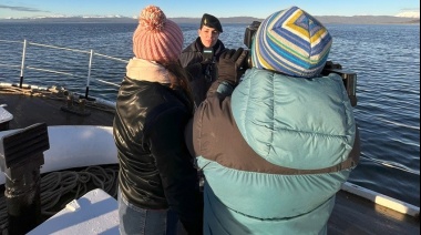 El Área Naval Austral agasajó a los periodistas en su día