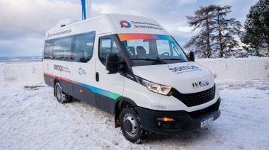Presentaron el nuevo vehículo para traslado de pacientes del Centro de Rehabilitación Ushuaia