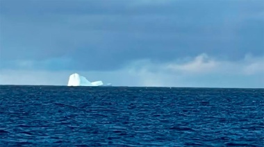Apareció un iceberg cerca de Isla de los Estados y pusieron en alerta a los barcos